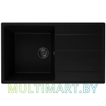 Кухонная мойка Ulgran Quartz Prima 850 (07 уголь)